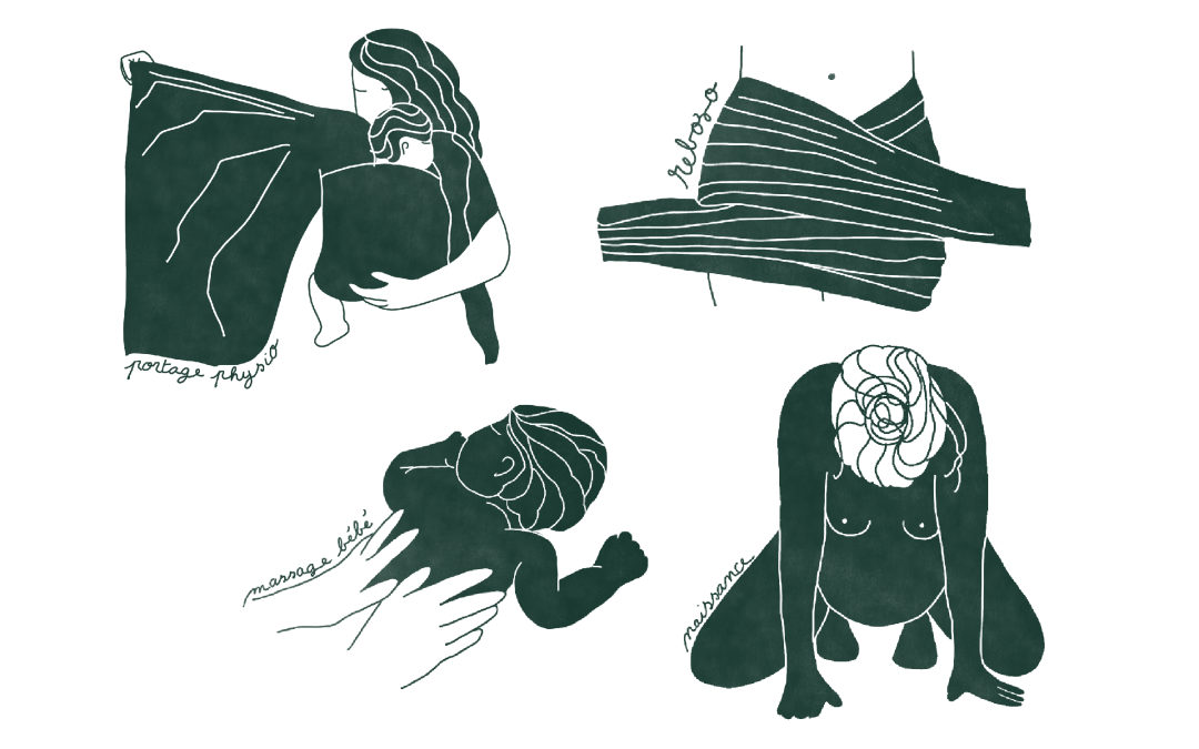 illustration pour doula