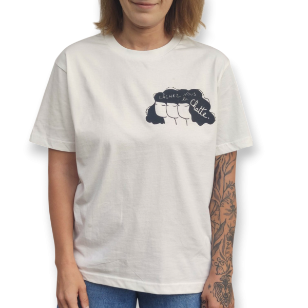 T-shirt oversized - Lâchez nous la chatte