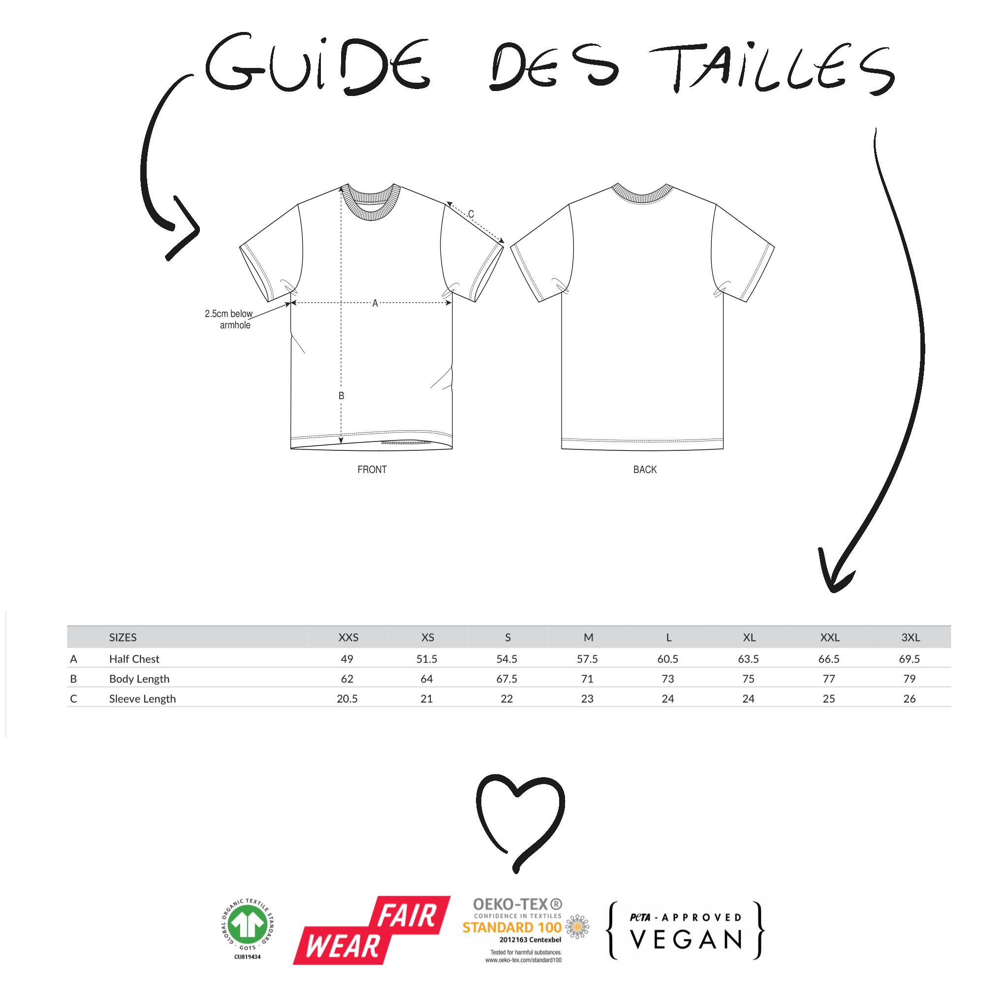 T-shirt oversized - Lâchez nous la chatte – Image 3