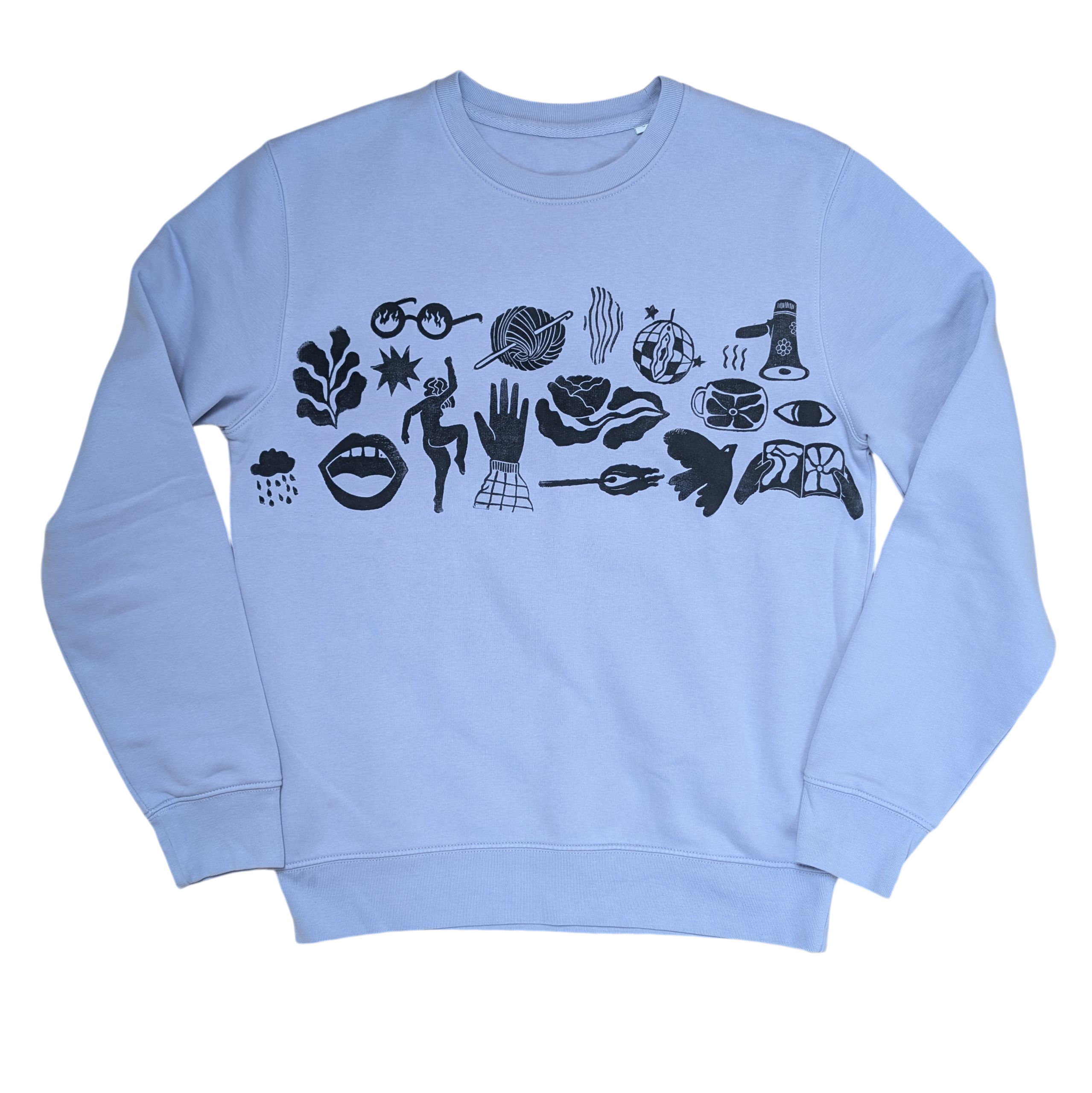 fripes imprimées ~ sweat 1