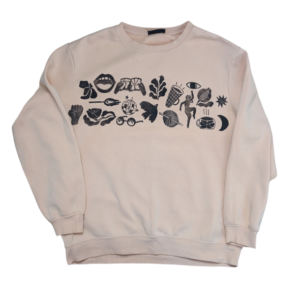 fripes imprimées ~ sweat 2