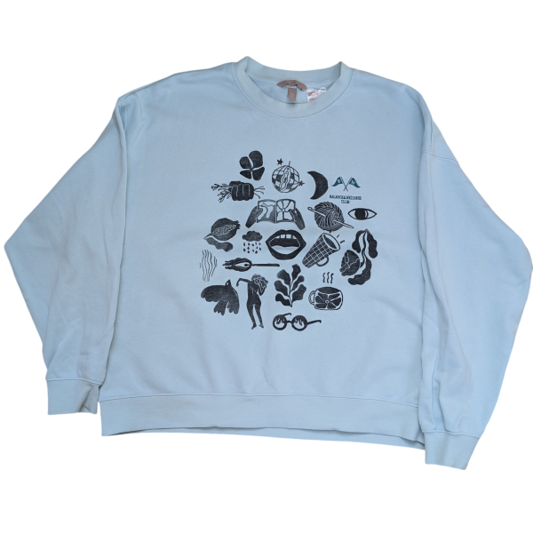 fripes imprimées ~ sweat 3
