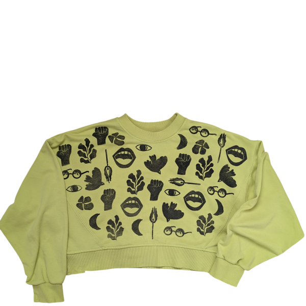 fripes imprimées ~ sweat 6