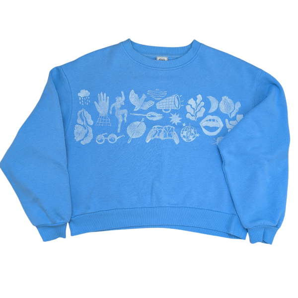 fripes imprimées ~ sweat 7