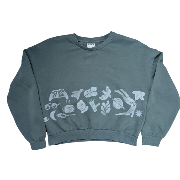 fripes imprimées ~ sweat 9
