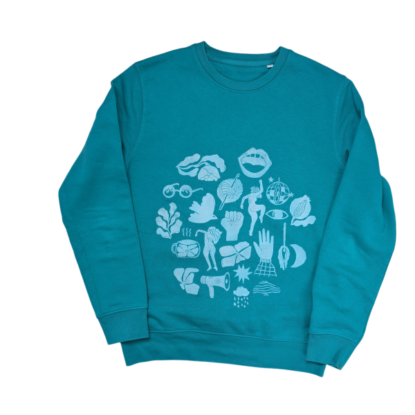fripes imprimées ~ sweat 12
